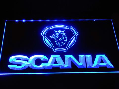 Scania Wordmark LED Neon Sign